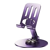 🧲 Structure métallique robuste et élégante Conçu en métal premium couleur argent, ce support offre une excellente stabilité, un design moderne et une grande durabilité.