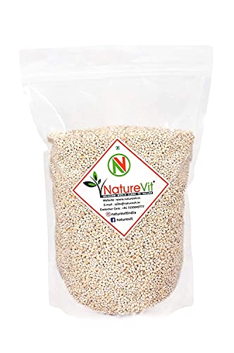 Image of NatureVit Pearl Barley 400 Gram | Jau Whole Grains | High Fibre & Low GI | All Natural, Unpolished Barley for Soups, Salads & Healthy Recipes