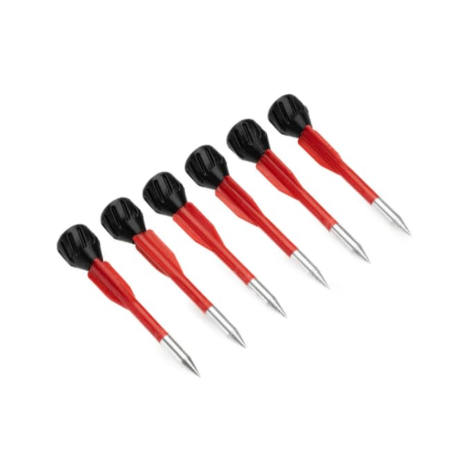 6 x Tips Arrows HDS68 Black Cal. 68