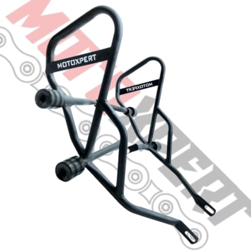 Image of TVS Raider 125 Heavy Duty Bike Crash Guard with Sliders