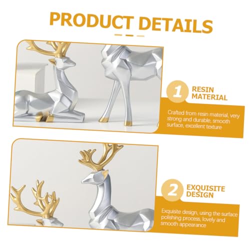 Figurine de cerf décorative de Noël pour sublimer votre bureau - 7