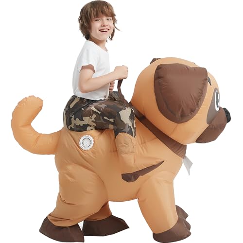 RQUXMT Blow Up Party Costume,Inflatable Costumes for Kids,Dog Inflatable Costume,Halloween Costumes for Boys Girls