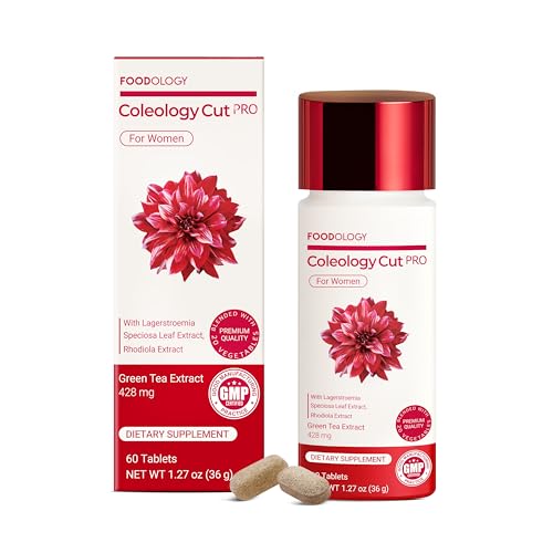 FOODOLOGY Coleology Cut PRO (30Days) - Daily Wellness Tablets with Green Tea Banaba Leaf & B-Vitamins Nutrient Balance Post-Meal Routine & Everyday Vitality
