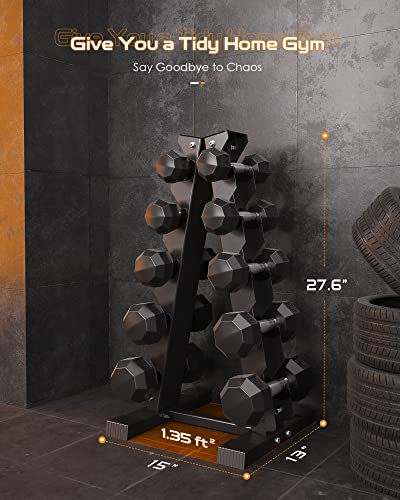 Akyen AKDRBK-US06 A-Frame Dumbbell Rack Stand Only thumb #5