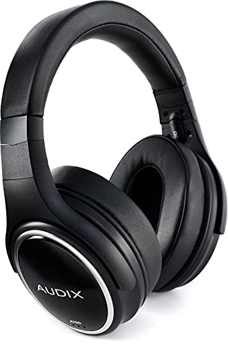 AUDIX A150 Studio Reference Closed-Back Headphones for Mixing and Mastering - Black