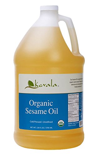 Kevala Organic Sesame Oil, 128 Fluid Ounce