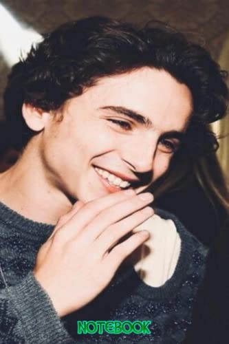 Notebook : Timothee Chalamet College Rule Lined Writing your Ideas