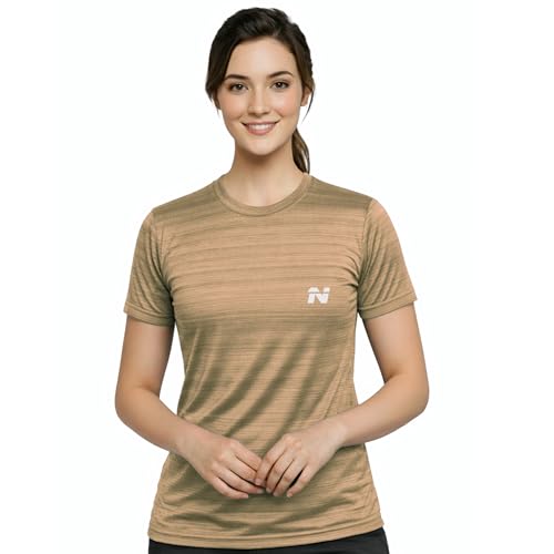 Image of NINQ Women's Long Sleeve Compression T-Shirt for Gym, Running, Yoga & Sports Wear