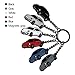 glahorse For Volkswagen New Beetle Keychain，For Volkswagen New Beetle Accessories 2005-2022，Metal Keychain (Black)