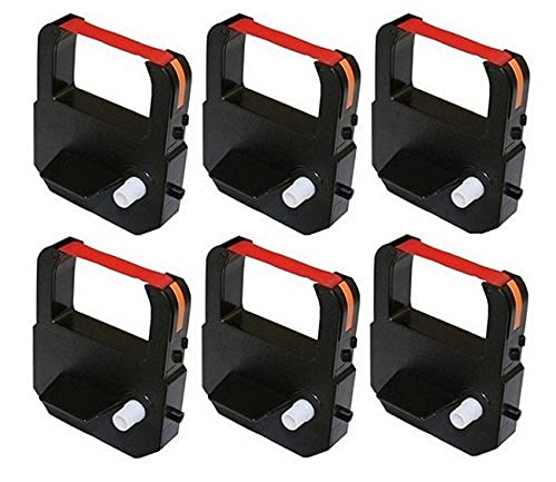 Cintas de Impresora Compatible SuppliesMAX Rojo 6/PK miniatura 2