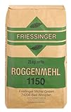 BIELMEIER Roggenmehl T1150 25kg Friessinger Das hochwertige Getreide stammt von Landwirten aus der Region
