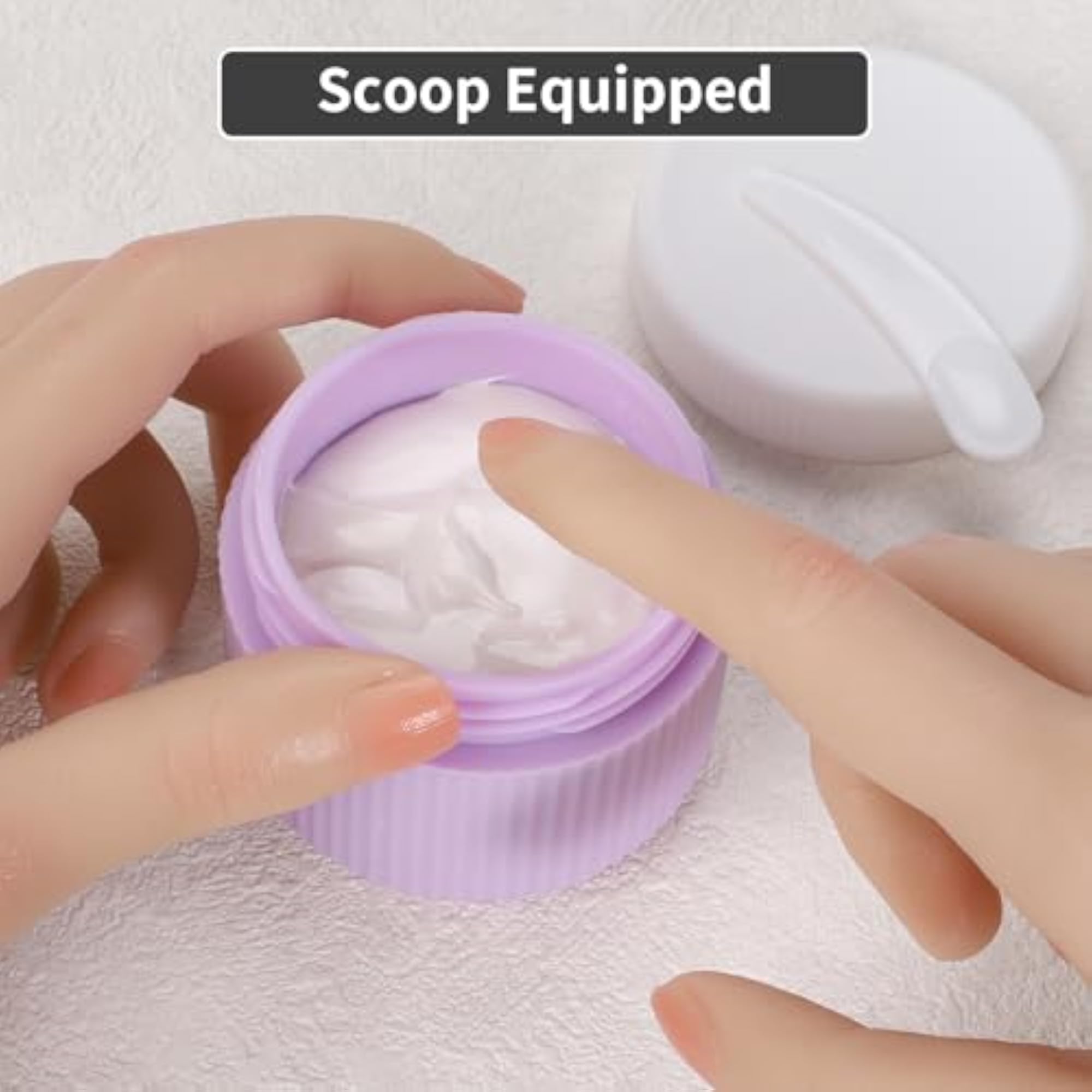 Travel Containers for Toiletries, TSA Approved Silicone Cream Jars