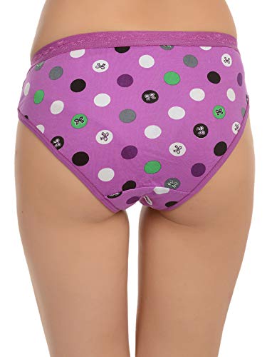 Image of Mod & Shy Full Coverage Polka Printed Brief