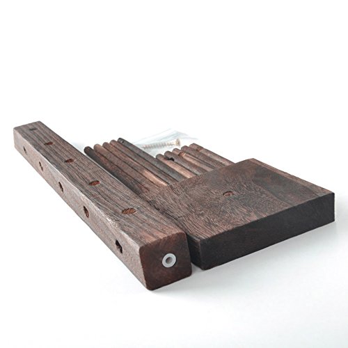 General Wood Wenge Sunglass Dispaly Holder Glass Display Stand Glass Display Showcase (3-Layer) #TOP4