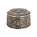 Veronese Design 2 3/8" Tall Masonic Eye of Providence Round Trinket Box Resin Sculpture Bronze Finish - Image 4
