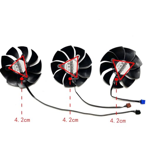 Ventilador de Repuesto EVGA RTX 3080 TI 3090 FTW3 Solución Ruido y Calor 5