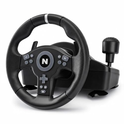 Nitho Drive Pro V200 Gaming Steering Wheel Black - Image 4
