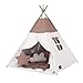 Produktbild Elfique New Tipi INDIANERZELT SPIELZELT DOPPELT Gepolsterter Decke (Zelt mit Decke)