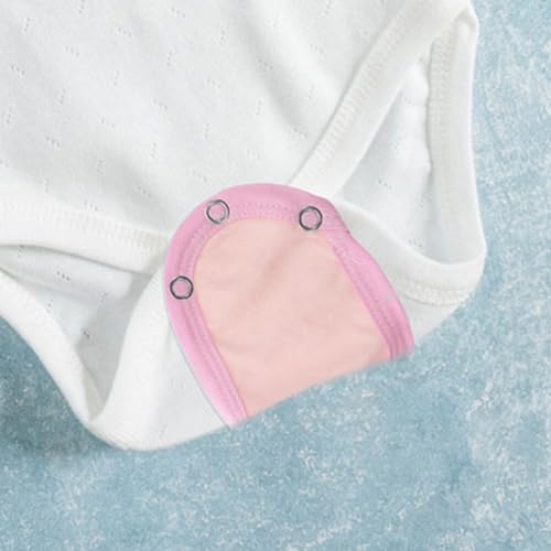 5pcs Romper Suit Extension Baby Jumpsuits Extenders Jumpsuits Extenders for Baby Bodysuit Bodysuit Snap Toddler Cotton2