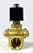 AceCrew Brass Solenoid Valve 1 Inch NPT 12VDC NORMALLY OPEN - flow control valve for gas, liquid & air