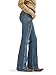 Wrangler Women's Retro High Rise Trouser Jean, Shelby, 28W x 34L