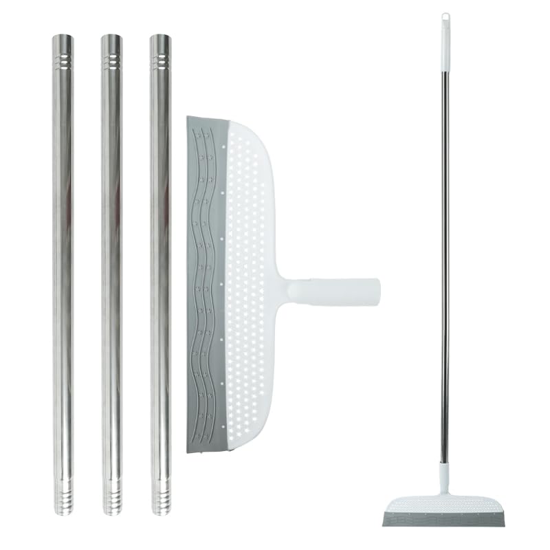 Image of HASTHIP Magic Broom 51.14 Inch Silicone Floor Wiper for Pet Hair