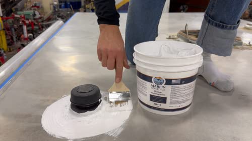 100% Silicone Roof Patch – Prevent and Repair Leaks – Complete Waterproofing – Easy Trowel or Brush Application… (1 Gallon, Gray)