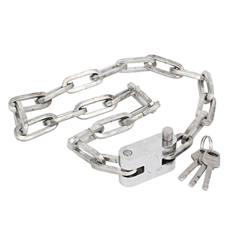 Aexit Cycling Bike Bike Locks Bicycle Security Chain Lock Padlock 90cm Length U-Locks w Keys