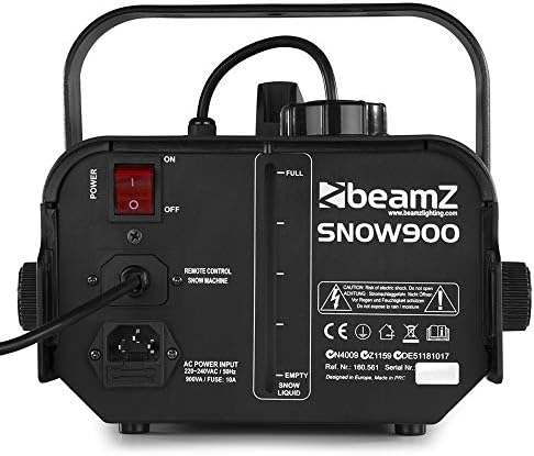 beamz Christmas Snow Maker Storm Winter Blizzard Effect Machine 900w *20L Fluid*