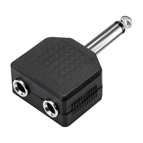 Adaptateur Jack 6.35 mm mono pour connecter votre micro et casque