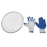 Efficient Soil Sifting Tool for Gardening Enthusiasts, Fits Standard Buckets and Made of Sturdy Galvanized Iron (10mm)