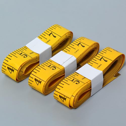 Cinta Métrica Flexible Amarilla Doble Cara 120 in 2 Piezas miniatura 7