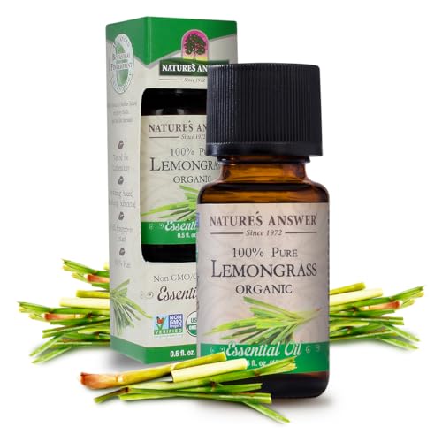 Lemongrass Natures Answer huile essentielle pour diffuseur maison