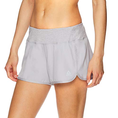 Reebok Womens Fitness Running Shorts Gray XL