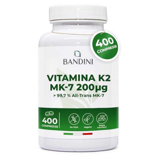 Bandini Vitamina K2 MK7 200µg 400 Compresse