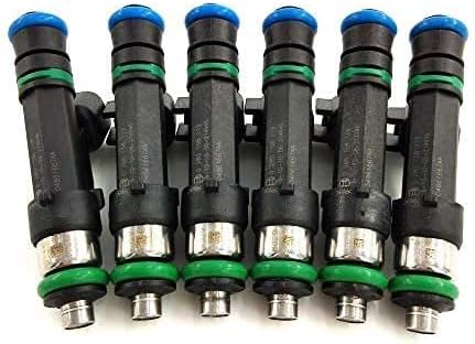 GzYcsFocusqp 6PCS Car gasoline injector Compatible for 07-2010 Chrysler Dodge Jeep V6 3.3/3.8L 0280158119 04861667AA