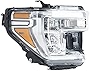 KARPAL Headlight Headlamp Assembly Compatible with 2019 2020 2021 GMC Sierra 1500 84507047 84621805 Front Right Passenger Side RH
