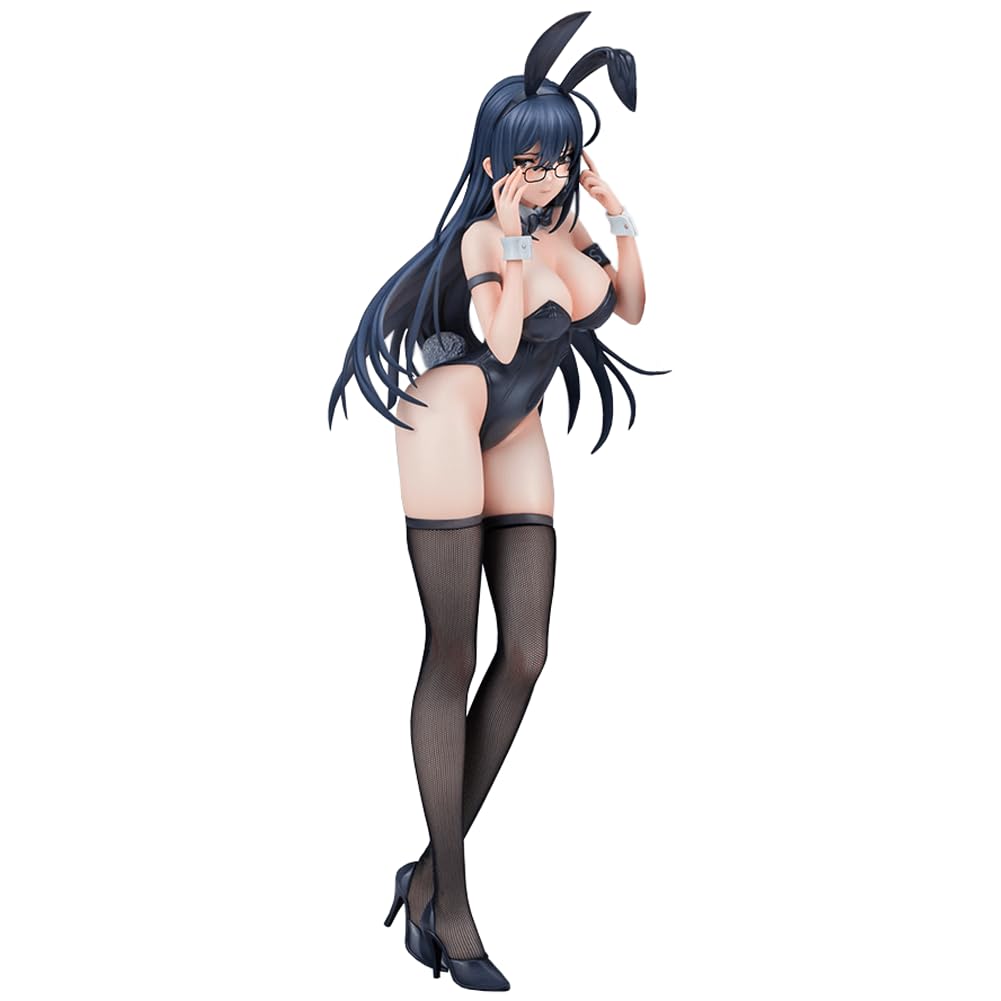 Czarny królik Aoi figurka anime króliczek dziewczyna figurka model 2 szt