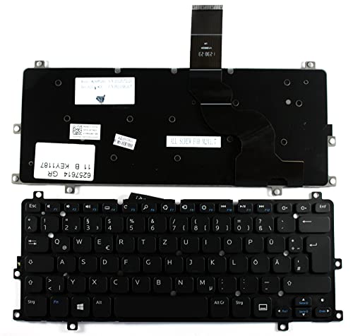 Clavier pour ordinateur portable Dell Inspiron 11 3000 noir voyage