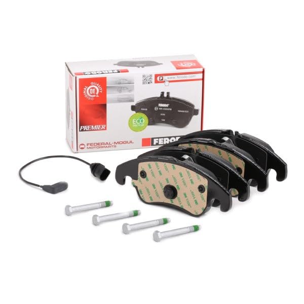 FERODO Kit pastiglie freni con segnalatore acustico usura senza accessori FDB1333 Compatibilità con SUBARU IMPREZA Tre volumi GD FORESTER SG IMPREZA Tre volumi GC FORESTER SF OUTBACK BL, BP