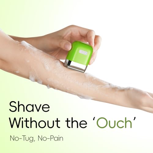 Image of yoose Electric Razors for Women, IPX7 Alloy Body Bikini Trimmer for Women (USB-C, Trimmer Comb, Multi Shaving Modes), Portable Size, Cyber Green