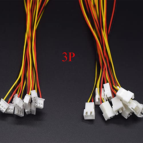 Micro JST 1.25 Cable Conectores 3 Pin 40 pcs Kit miniatura 6