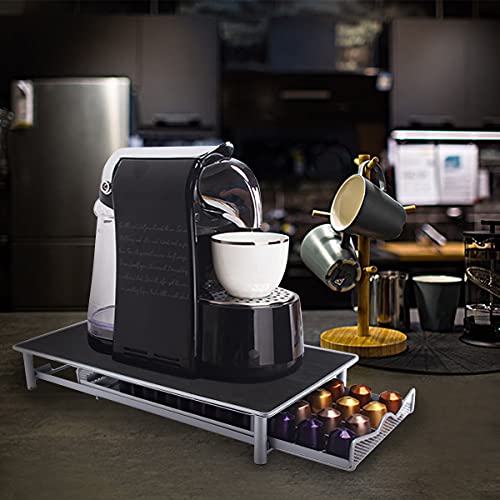 BriSunshine Portacápsulas de café de Metal Duradero, para Guardar cápsulas de café, 40 Unidades de Capacidad - Imagen 5
