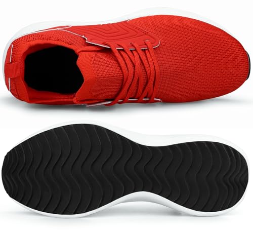 Abboos Womens Walking Shoes Lightweihgt Breathable Slip on Sneakers Athletic Gym Tennis Running Shoes4