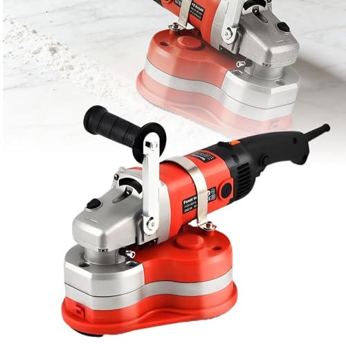 HuanEssentric Pulidora Hormigón 2800 RPM,Pulidora Suelos,Lijadora Pared con Ajuste 6 Velocidades,Pulidora Pared con Discos Pulido Diferentes,para Lijar,Pulir A
