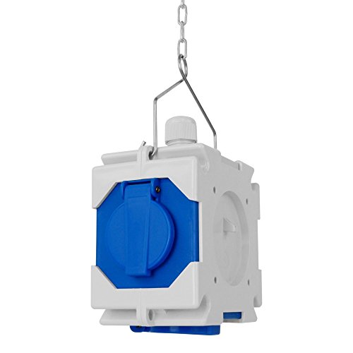MDV galvanisé 3x230V avec chaîne de distribution électrique 1.5m 2688
