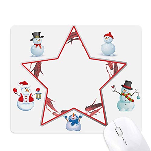 Tapis de souris carpe chinoise et souris de Noël pour cadeau