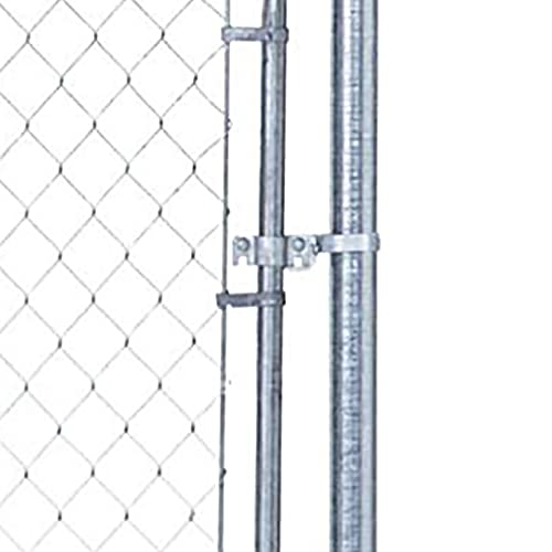 1-3/8" x 1-5/8" Fork Latch Galvanized Fence Gate Latch for Chain Link Fence Gate Frames with Padlock Hole Wall Mount to Post or Wall by Aiwaiufu - Image 6