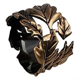 Servilleteros elegantes con diseño de hojas para experiencias gastronómicas únicas y estilo de mesa (cobre)