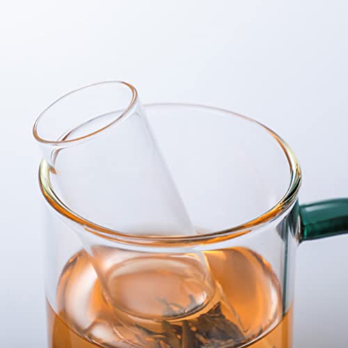 Yardwe Copo De Chá De Vidro Infusor De Chá De Tubo De Ensaio Recipiente De Chá Solto Chá e Infusor C